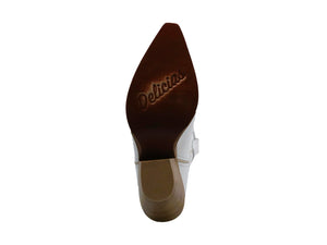 Bota Cowboy de Piel para Dama Triples Boots Delicias 36180 Blanco