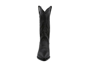 Bota Cowboy de Piel para Dama Triples Boots Delicias 36180 Negro