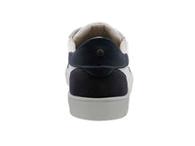 Cargar imagen en el visor de la galería, Sneaker Casual de Piel Triples Edric 36053 Blanco Azul Hombre
