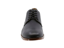 Cargar imagen en el visor de la galería, Zapato de Vestir Piel Derby Triples Milan 36150 Negro para Hombre
